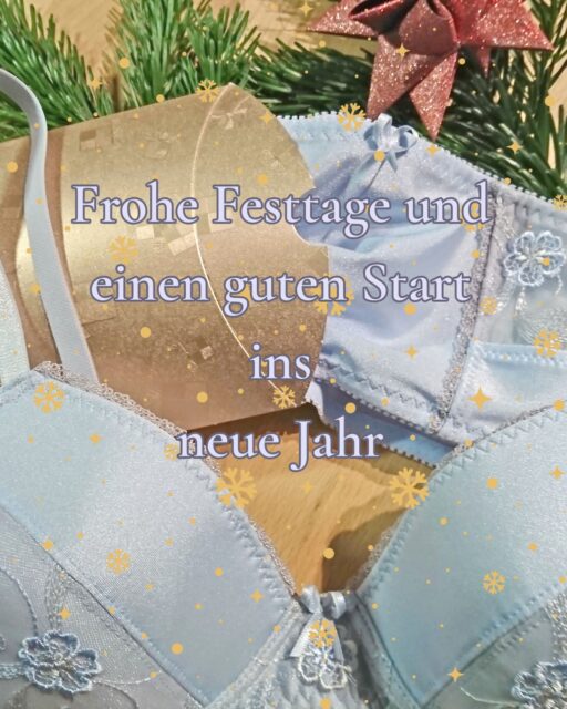 Weihnachtspause bei Tüll & Spitze ab 15. Dezember 2025. Ab 2. Januar 2026 bin ich wieder für Euch da!
Bestellungen im Onlineshop werden ab 2. Januar 2026 versendet.
Frohe Festtage und alles Gute für 2026 🎄💫🥳🥂