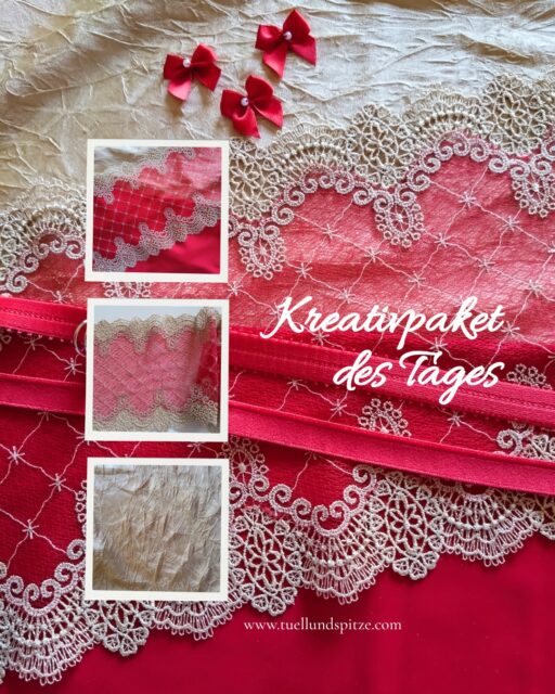 Neue Kreativpakete für Dessous im Onlineshop ✂️👙

Heute habe ich eine ganz besondere Kombination an Dessousstoffen und Spitze für dich gepackt: ein Kreativpaket mit goldenem Crinkle-Wäschestoff, dazu passend ein Wäschestoff in Rot mit einer farblich dazu passenden Spitze in Rot und Gold.

Schnell sein lohnt sich, denn die Pakete gibt es nur in limitierter Menge! ✂️

Die Kreativpakete enthalten alles, was du zum Nähen eines Dessoussets benötigst (außer BH-Bügel!).

Lass' dich inspirieren und stöbere am besten gleich im Shop!

Hier geht's lang 👉 www.tuellundspitze.com/shop/

#stoffefürdessous #dessousnähen #diylingerie #wäschestoffe #kreativpaketefürdessous #dasnähichmirselbst #sewhappy #nähenmachtglücklich #dessousschneiderei #tüllundspitzewiesbaden