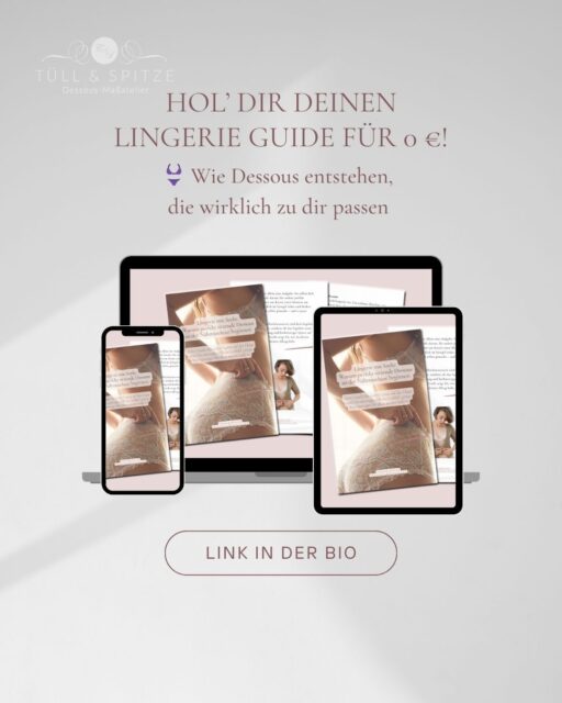 ✨ Für alle, die beim Dessous-Nähen das gewisse Etwas suchen.
Du nähst mit Leidenschaft, und trotzdem fühlt sich irgendetwas noch nicht ganz rund an?
Vielleicht der Sitz. Vielleicht der Schnitt. Vielleicht dieses eine Gefühl, das du dir wünschst, aber noch nicht ganz greifen kannst.
Genau dafür habe ich dir meinen kostenlosen Lingerie Guide geschrieben. 🌸
„Lingerie mit Seele" zeigt dir:
👙 Wie Dessous entstehen, die dir wirklich passen
👙 Was Handwerk mit Wohlgefühl zu tun hat
👙 Welcher Dessous-Typ du vielleicht bist 😉
👙 Und meine liebsten Atelier-Geheimnisse
Hol dir den Guide für sage und schreibe 0 € – den Link findest du in meiner Bio. 👆
Und wenn du noch tiefer eintauchen möchtest: Im Lingerie Retreat im Juli arbeiten wir gemeinsam an dem, was kein Schnittmuster alleine lehren kann: dem Verstehen, Gestalten und Erschaffen von Dessous, die wirklich nur für dich sind.
In kleiner Runde, mit voller Aufmerksamkeit und viel Inspiration. 🧵✨
Neugierig? Alle Infos ebenfalls über den Link in der Bio!
#dessousnähen #lingeriemitseele #nähenmachtglücklich #dessous #lingerierettreat #dessousnähkurse #handmadelingerie #spitze #tuellundspitze #kreativpause #lingeriefashion #maßatelier #nähcommunity #handwerk #dessousmassatelier #wiesbaden