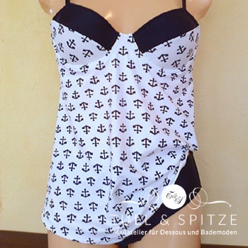 maritimer Tankini Bademode | maritimer Tankini