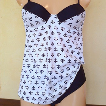 maritimer Tankini Bademode | maritimer Tankini