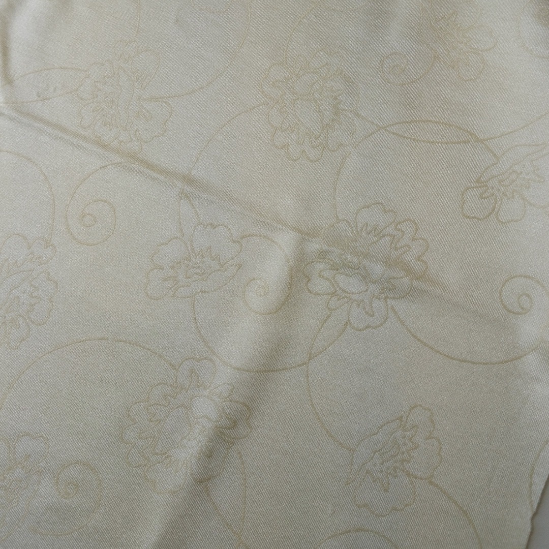 Kreativpaket Dessousset in Champagner | Dessousstoff mit Blumenstruktur