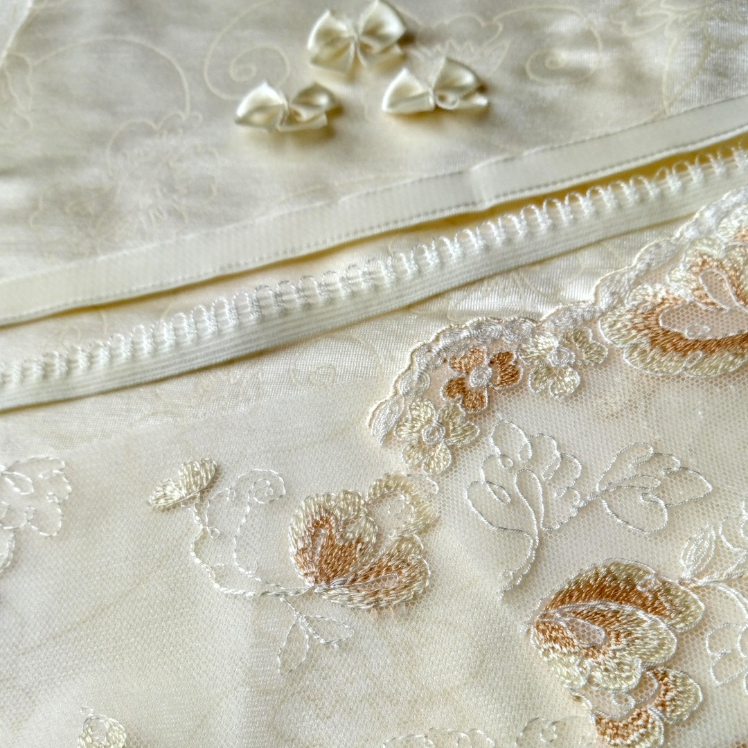 Kreativpaket Dessousset in Champagner