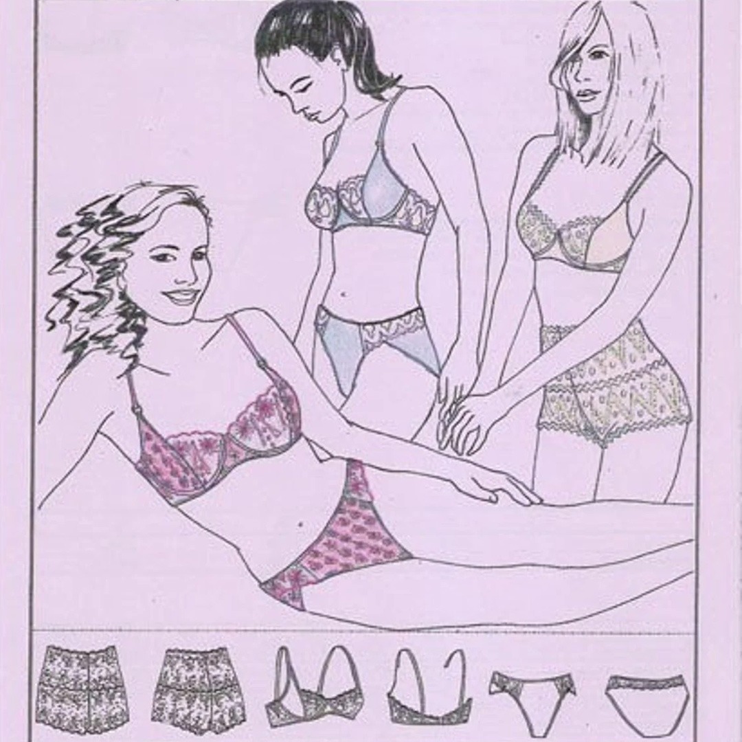 Merckwaerdigh "MIX30" BH, Slip und French Panty