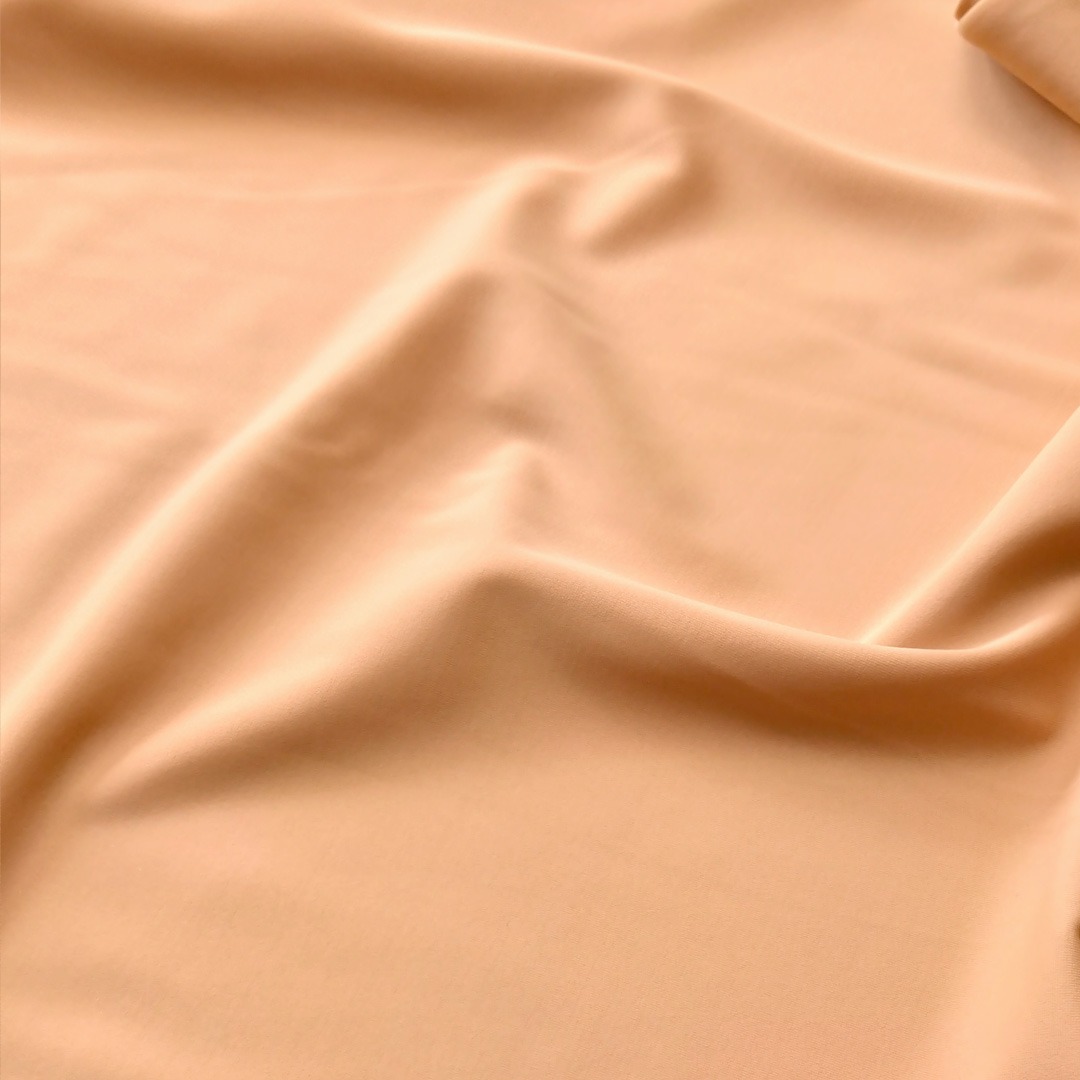 Mikrofaser in Nude / Goldbraun, leichter Glanz