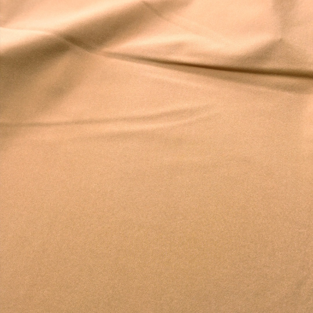 Mikrofaser in Nude / Goldbraun matt